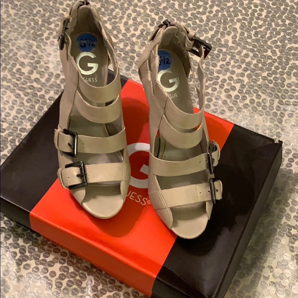 G by Guess | Platform Heels | Taupe | 6.5